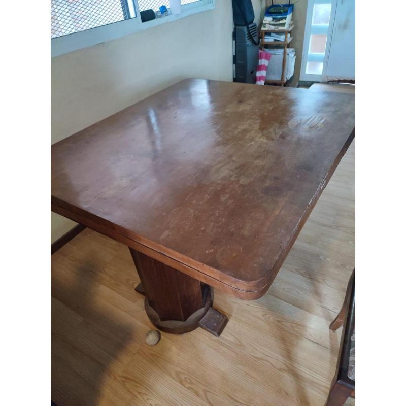 Mesa extensible de roble - 2