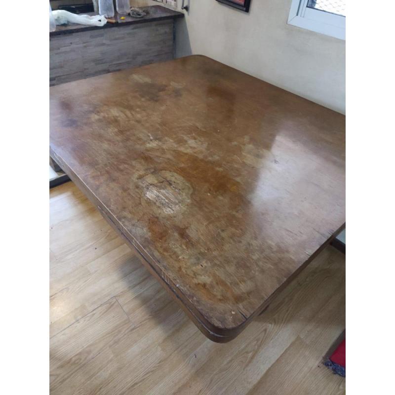 Mesa extensible de roble - 4