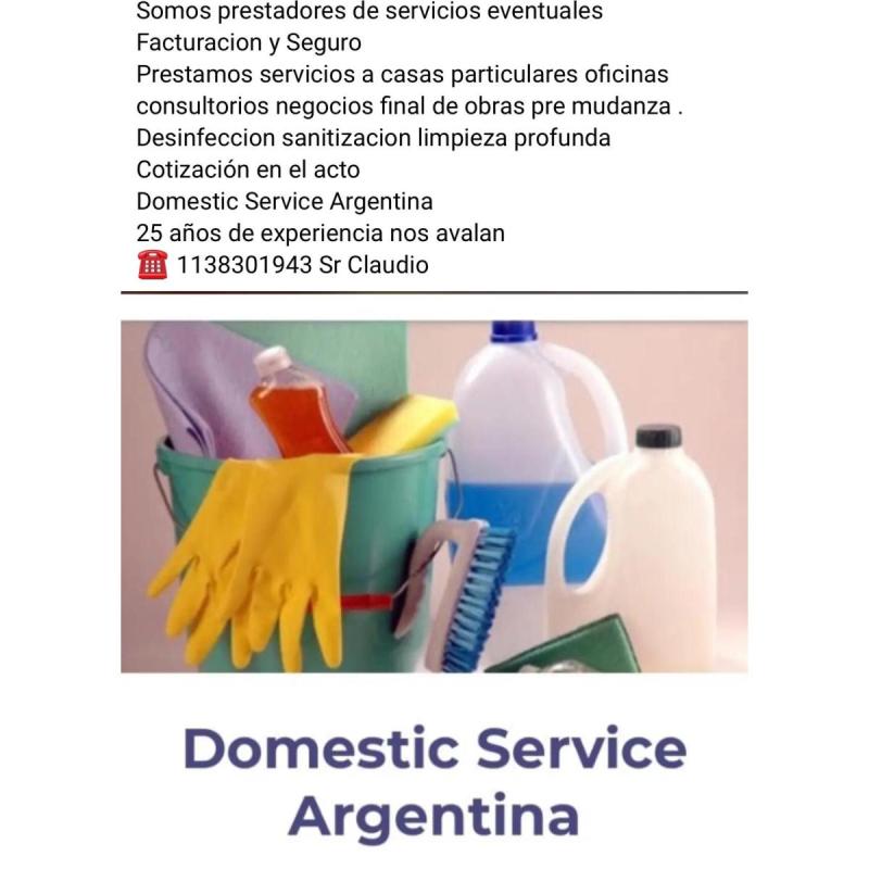 Servicio de limpieza oficinas casas negocios san telmo