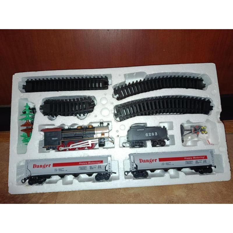 tren electrico con locomotora nuevo sin uso