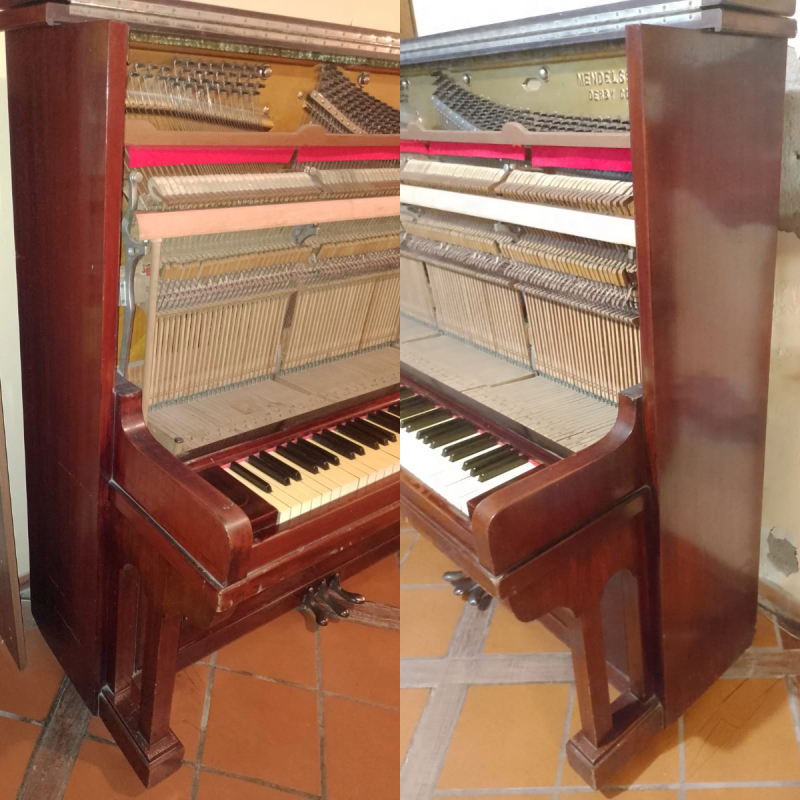 Piano Vertical Mendelssohn – Listo para usar - 11