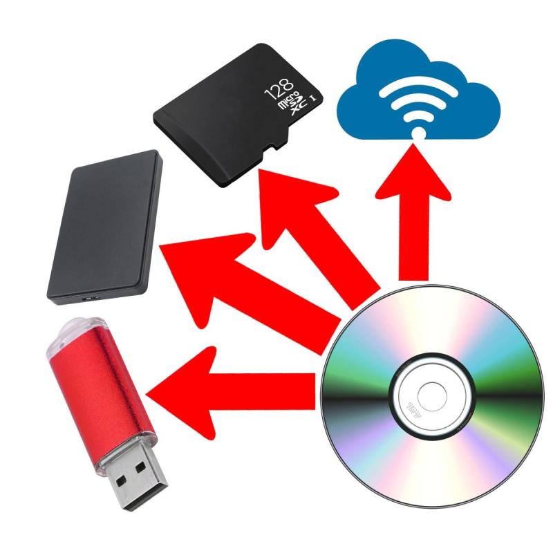Pasaje de CD y DVD a pendrive o la nube - 3