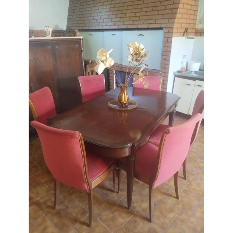 🪑✨ juego de comedor clÁsico – mesa + 6 sillas ✨🪑
