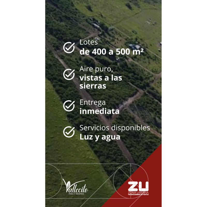 Vallecito - falda del carmen - cordoba lotes desde 500 m2 entrega y financiacion propia - 6