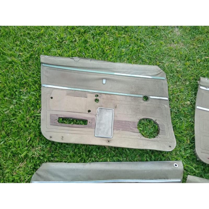 Paneles de puerta dorados de Chevy - 2