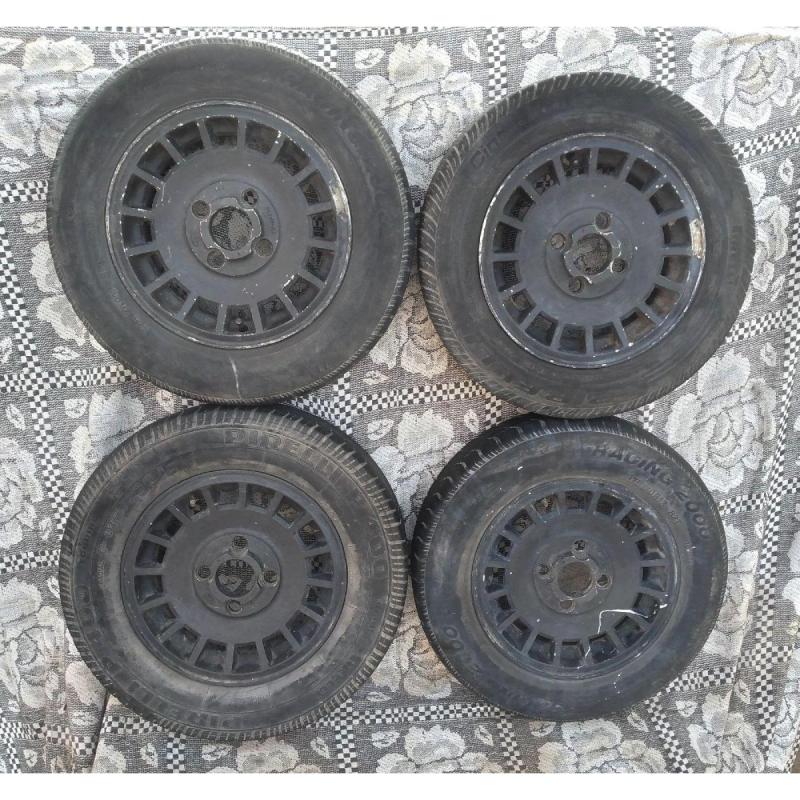 4 Llantas Rodado 13 ORIGINALES De Ford Taunus Ghia