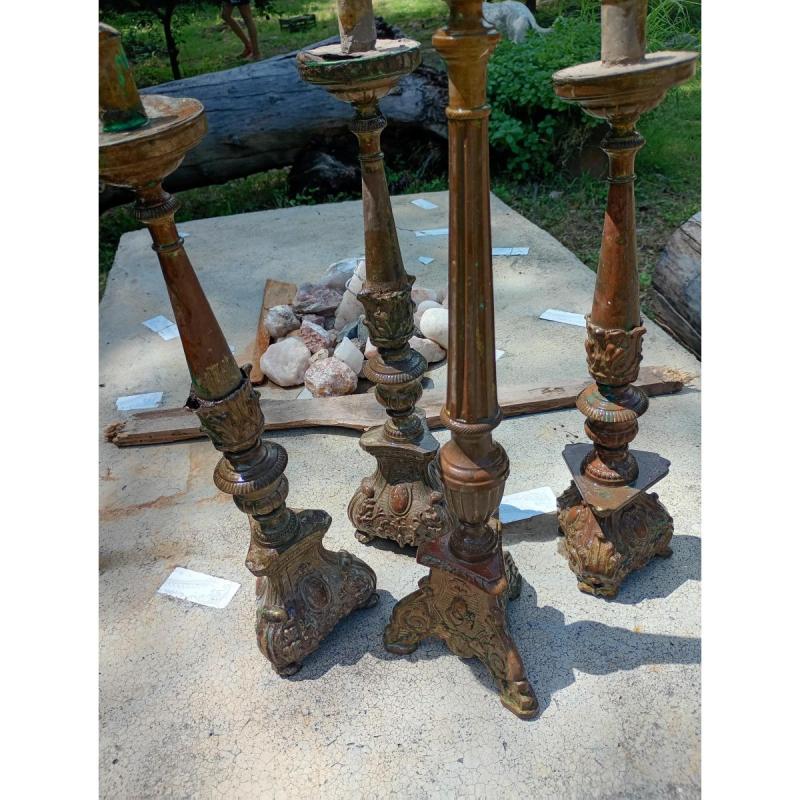 Vendo antiguos veleros de bronce