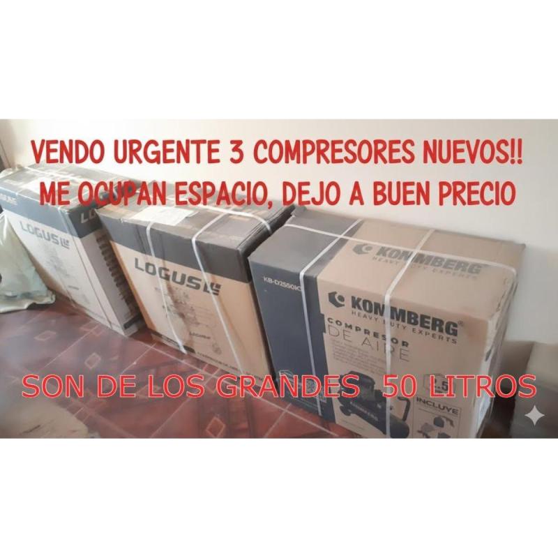comprensores remato por mudanza URGENTE