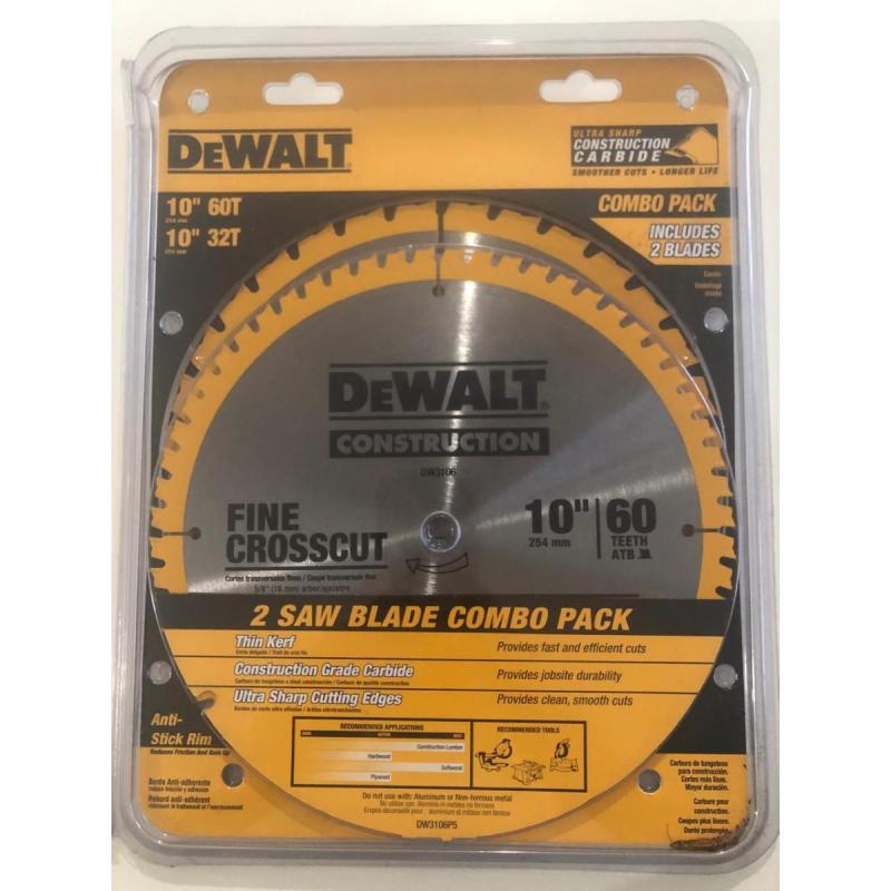 Disco de corte DEWALT 254mm circular para madera