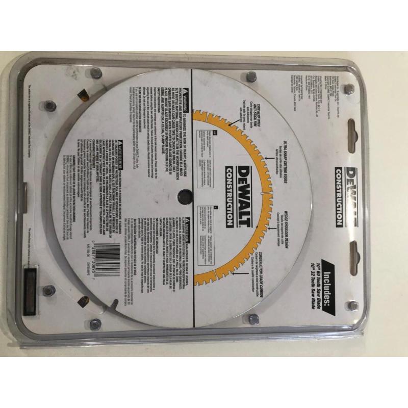 Disco de corte DEWALT 254mm circular para madera - 5