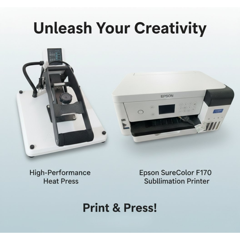 Impresora Epson f170+Estampadora 38x38