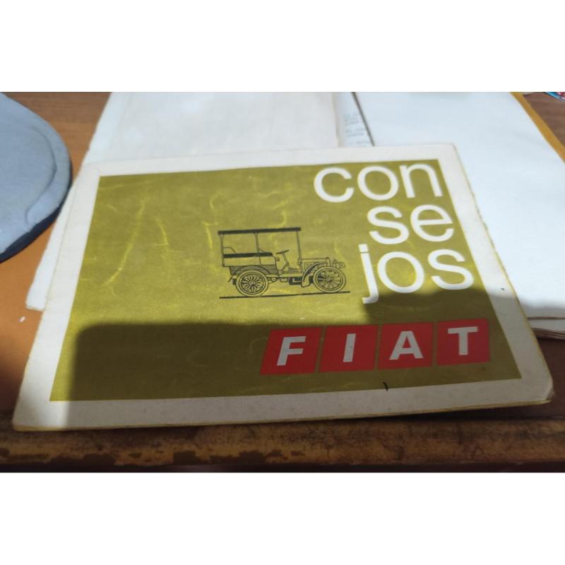 manual de uso, mantenimiento y consejos de Fiat 1600 - 2