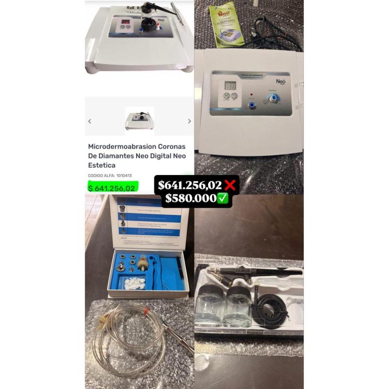 Microdermoabrasion Coronas De Diamantes + Airbrush para Sol pleno GRATIS!