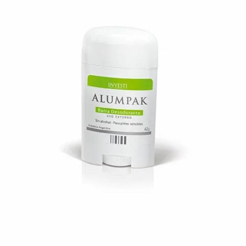 Alumpak barra antitranspirante x 42g envio gratis a todo capital federal