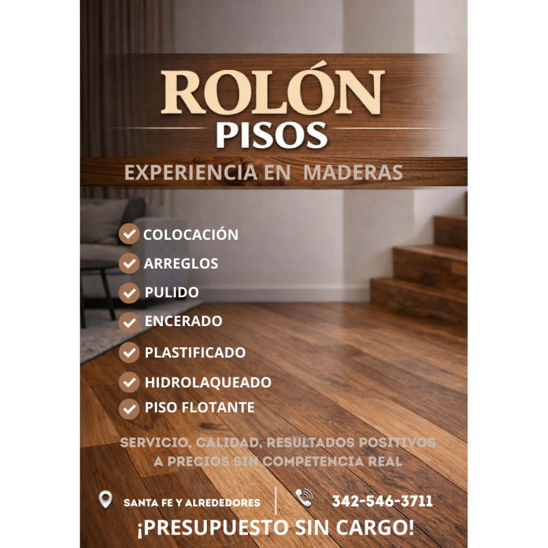 Reparacion, reciclado, reemplazo y colocaciÓn de pisos de madera