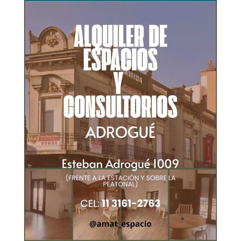 Salones y consultorios en Alquiler · Terapéutico y Empresarial · Adrogué – AMATe
