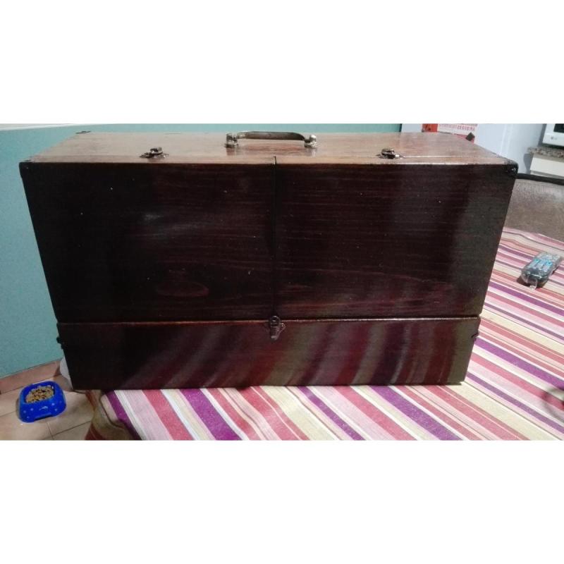 Vendo pajarera/perrera de madera para transportar pájaros. - 7