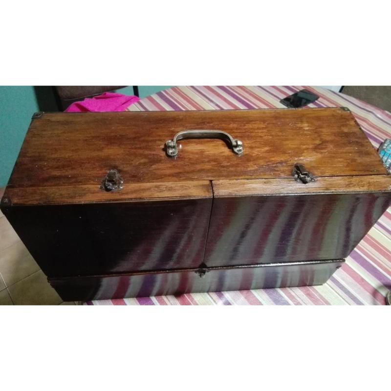 Vendo pajarera/perrera de madera para transportar pájaros. - 8