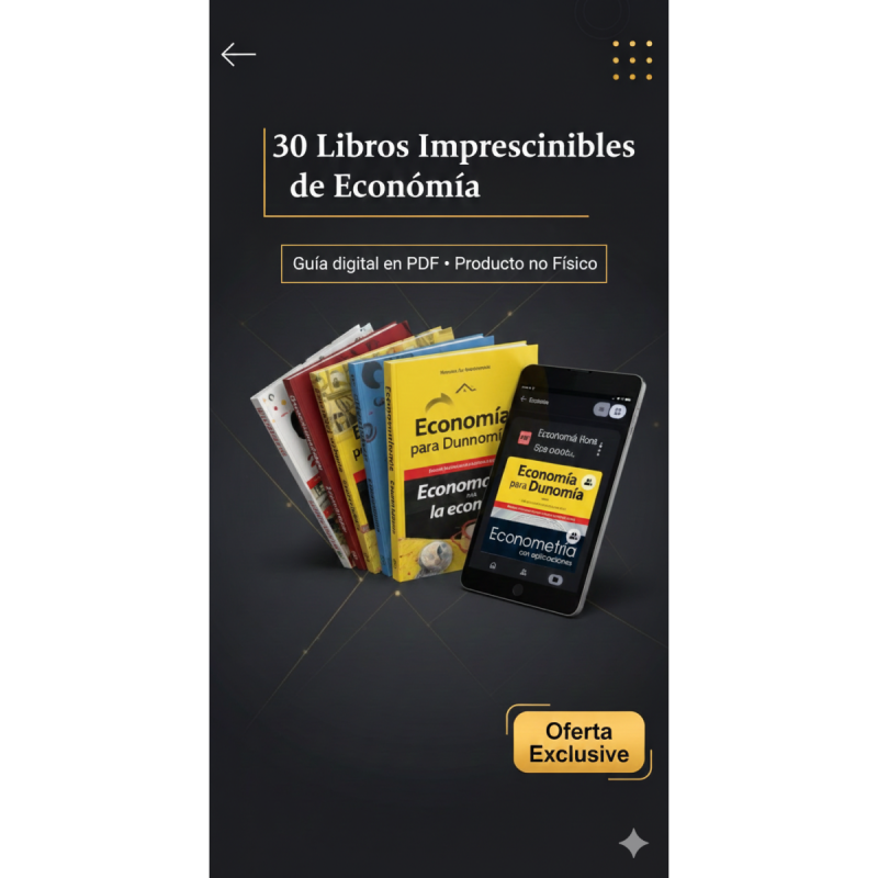 30 packs de libros de economía - 2