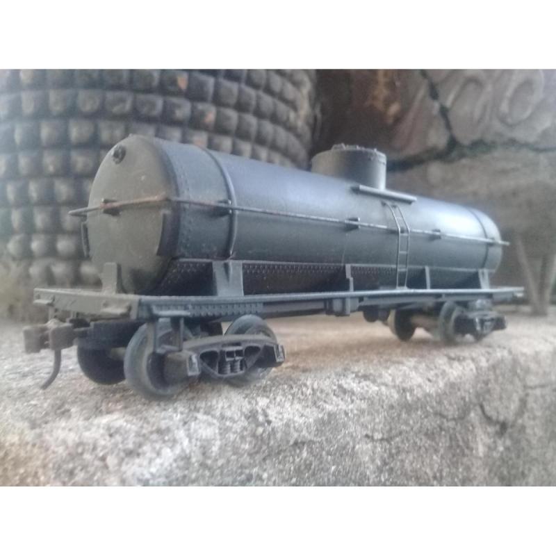 Ferromodelismo: Vagón Cilíndrico Tyco, escala HO