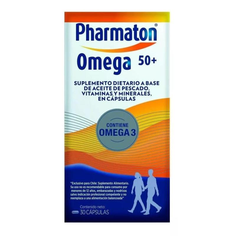 Pharmaton omega +50 x 30 capsulas envio gratis a todo capital federal