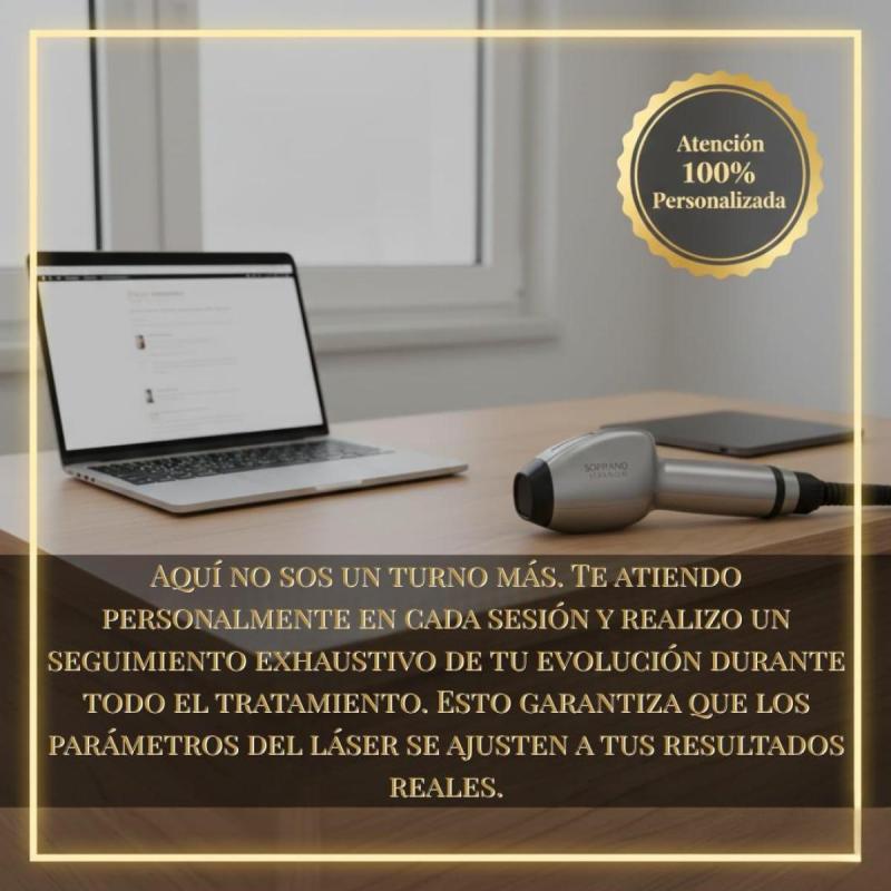 Mauricio. Técnico en depilación láser definitiva para hombres. En Rosario. - 2