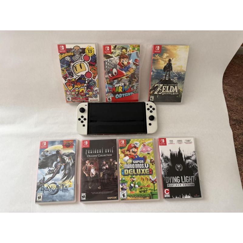 Consola Nintendo swicth + 7 juegos - 3