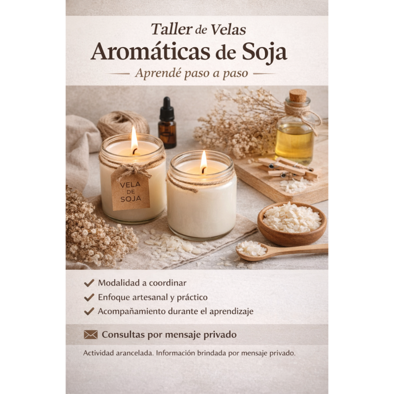 Taller de velas artesanales