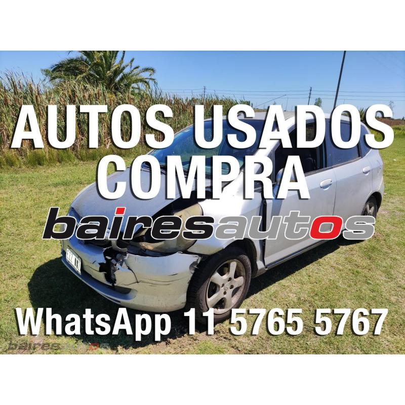 Compramos su auto usado o chocado