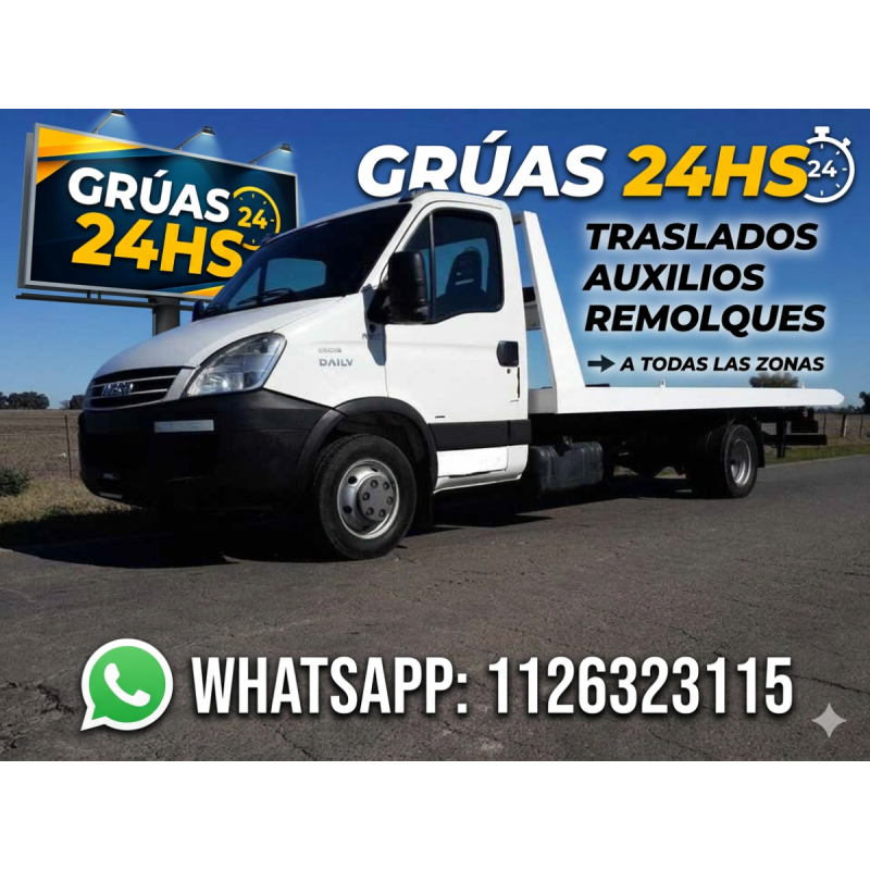 traslados, auxilios, las 24hs en zona caba y gba - 2