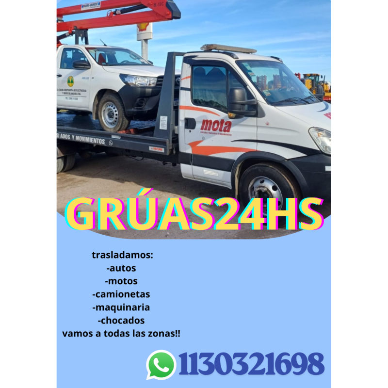 auxilio mecanico las 24hs, estamos en caba y gba
