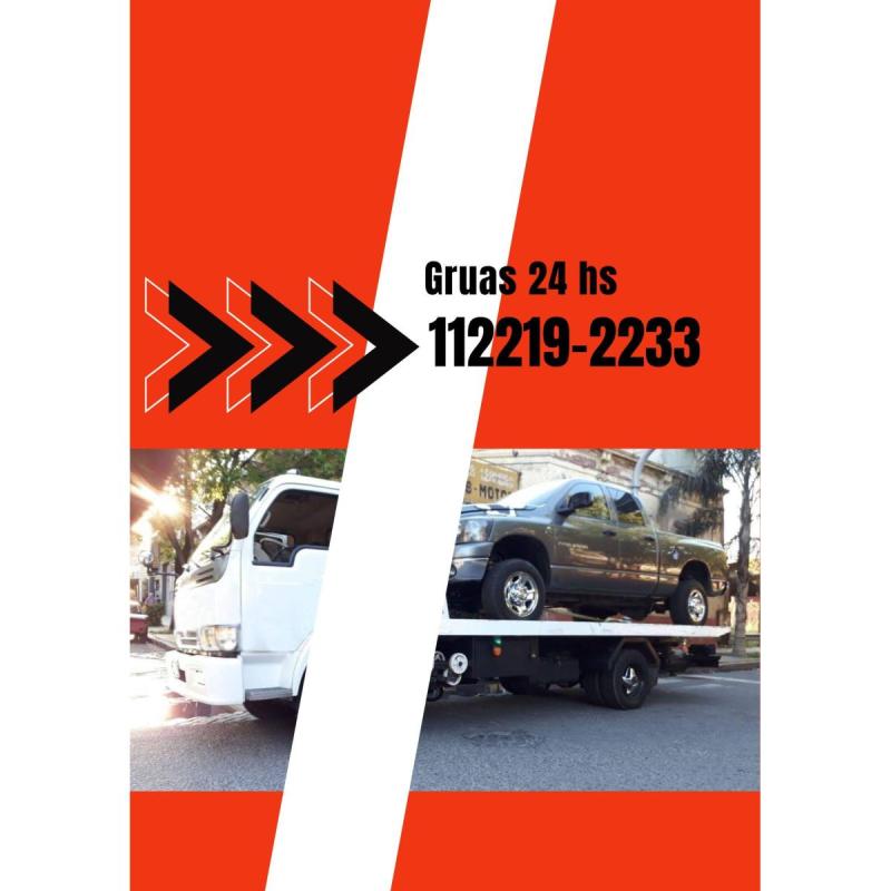 GrÚas// auxilio// remolques// 24hs traslados a todas las zonas