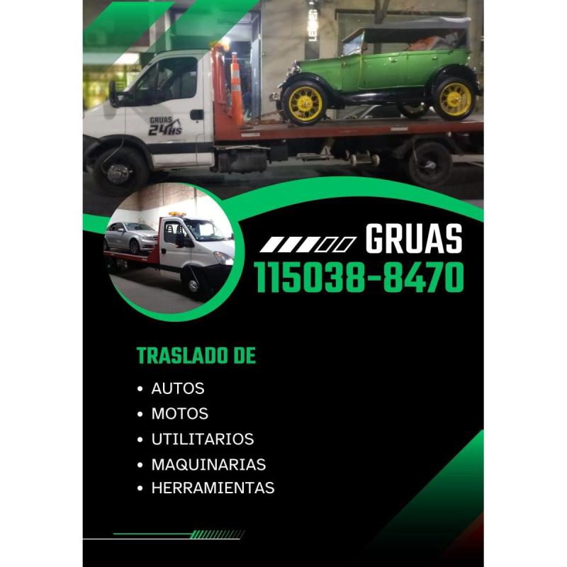 GrÚas24hs remolques en todas las zonas caba y gba - 3