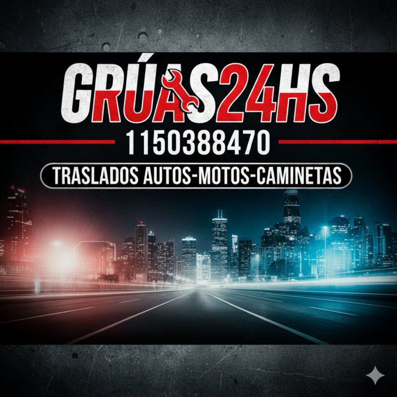 GrÚas24hs remolques en todas las zonas caba y gba - 6