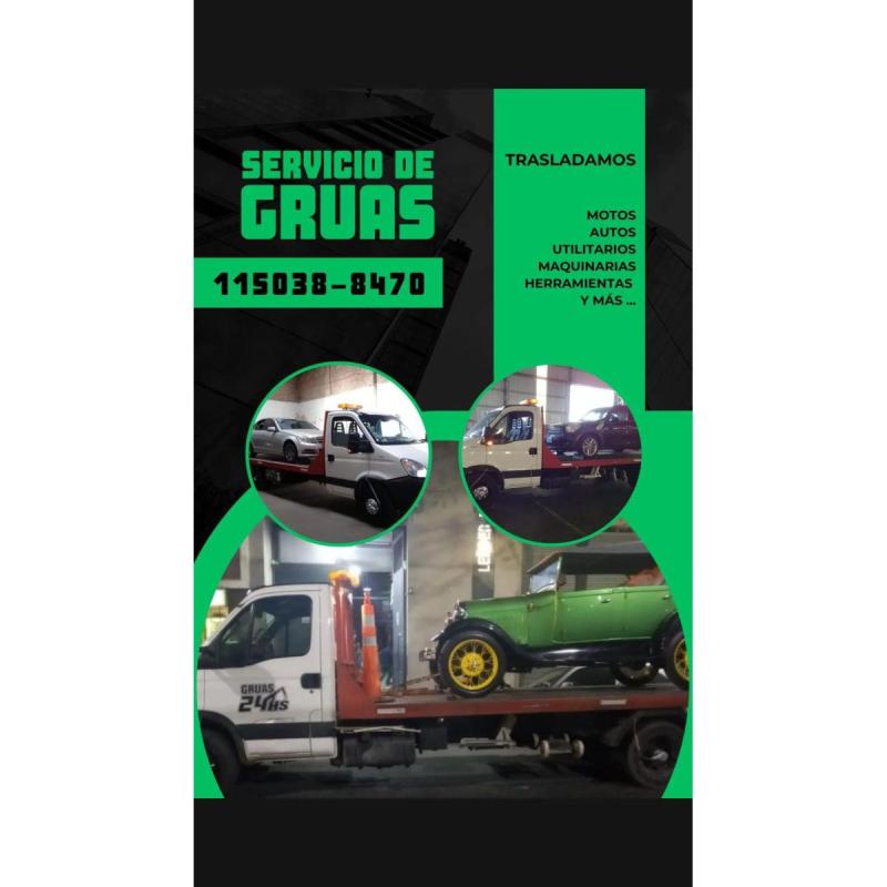 GrÚas24hs remolques en todas las zonas caba y gba - 7