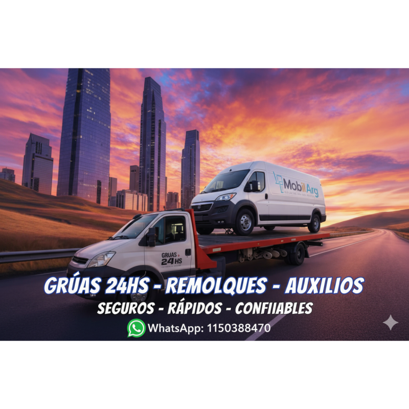GrÚas24hs remolques en todas las zonas caba y gba - 15