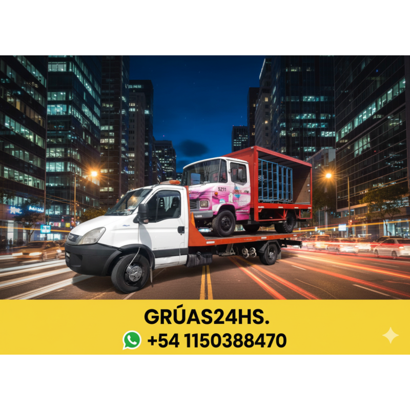 GrÚas24hs remolques en todas las zonas caba y gba - 18