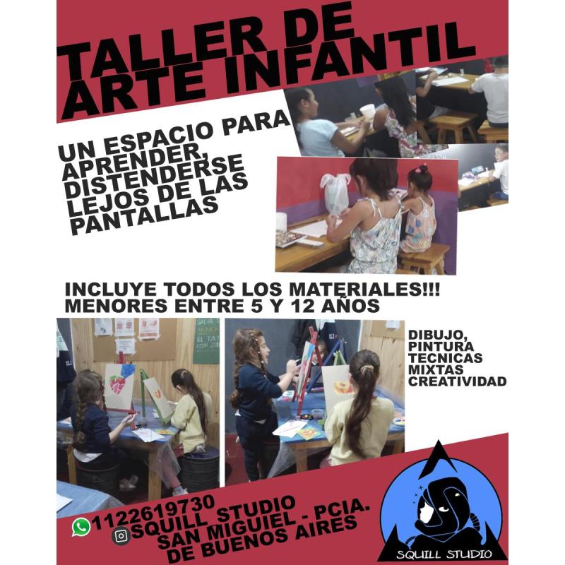 Taller de arte infantil san miguel!!
