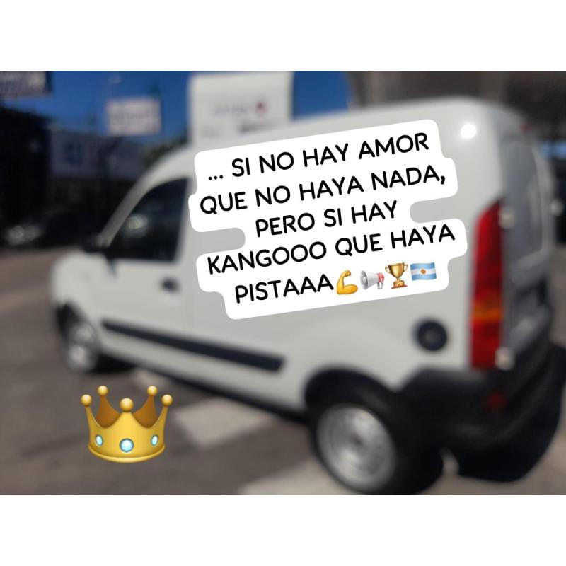 Kango Furgon 1.6 Nafta .Único Dueño Cero Uso!! Excelente Estado. Permuto/Cuotas - 8