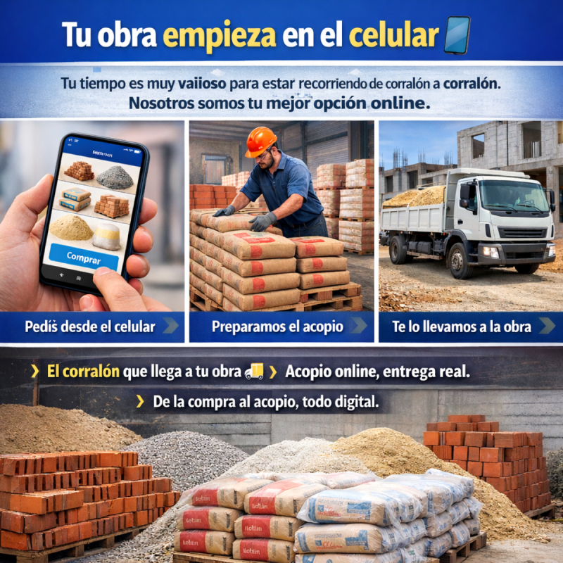 Corralón Digital – Materiales de construcción en Cardales