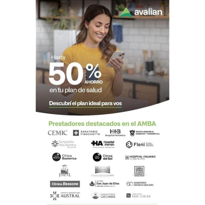 Cobertura mÉdica avalian salud