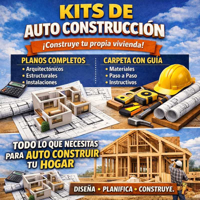 Kit de Auto Construccion de viviendas