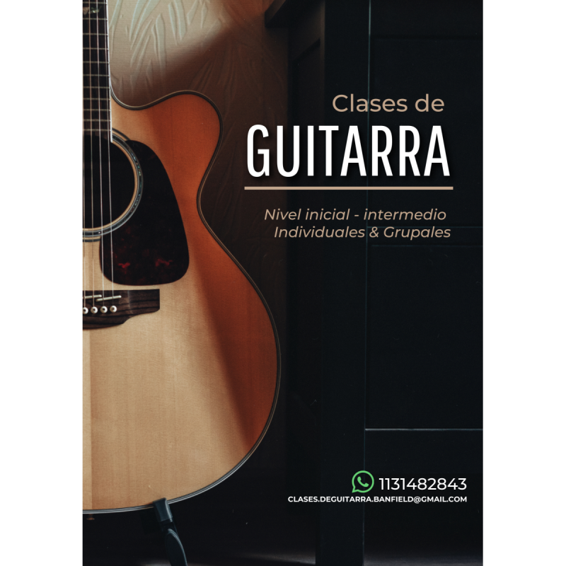 Clases de guitarra