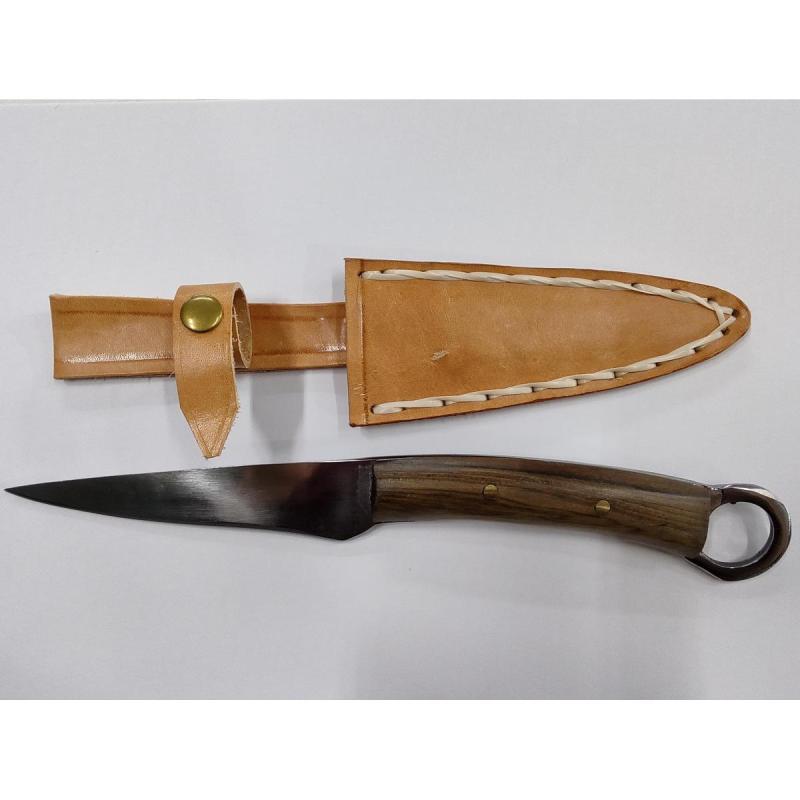 Cuchillo artesnal con anilla 13 cm