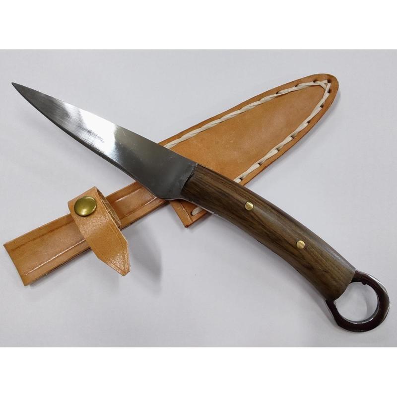 Cuchillo artesnal con anilla 13 cm - 2