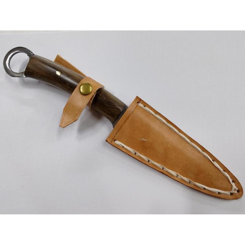 Cuchillo artesnal con anilla 13 cm - 3