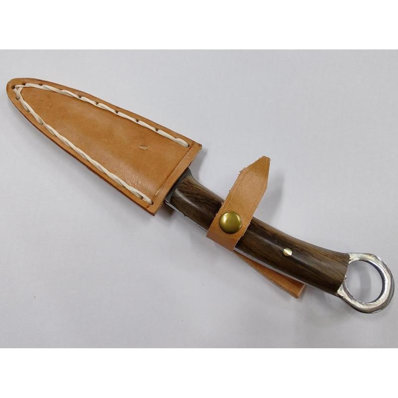 Cuchillo artesnal con anilla 13 cm - 4