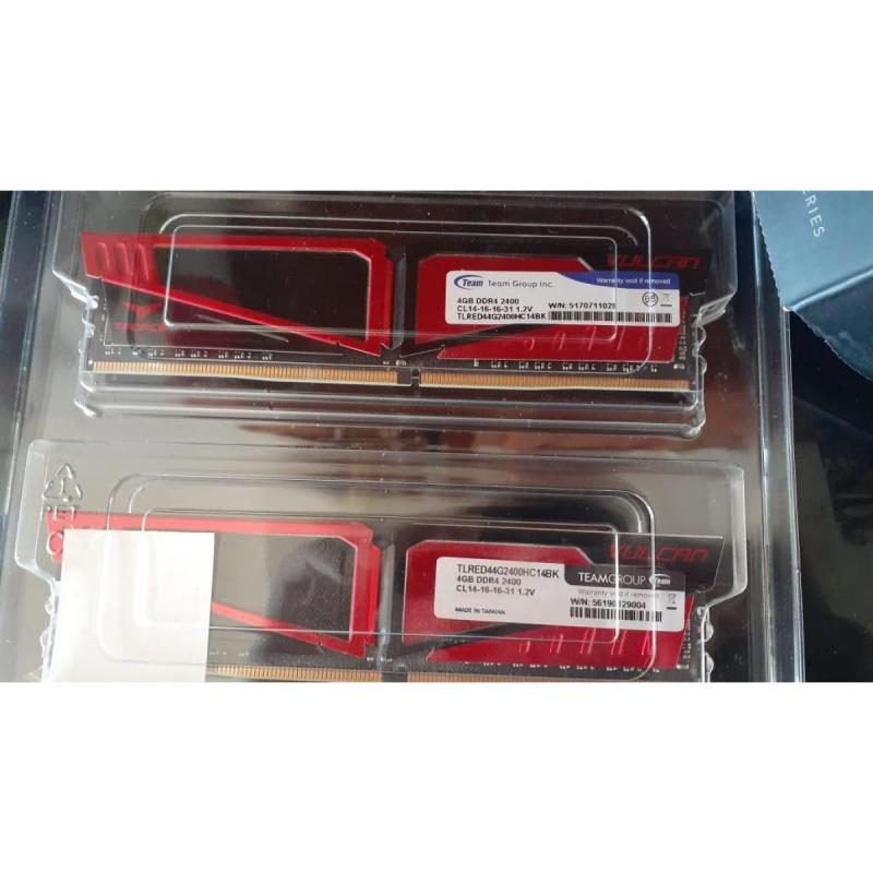 Memoria ram Teamgroup 4 gb (x2) ddr4 2400