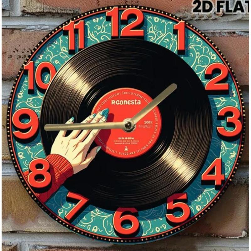 Reloj de pared mesa o escritorio personalizados fotos marca logo etc - 12