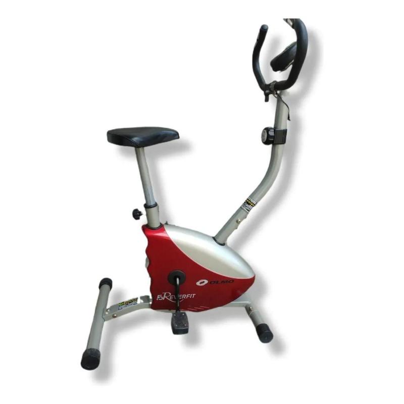 Vendo Bicicleta Fija Olmo Reverfit Con Pulso En Volante Color Roja Roja Y Gris